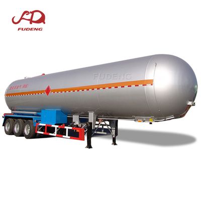 High quality LPG tank semi trailer used to transport liquefied petroleum gas
