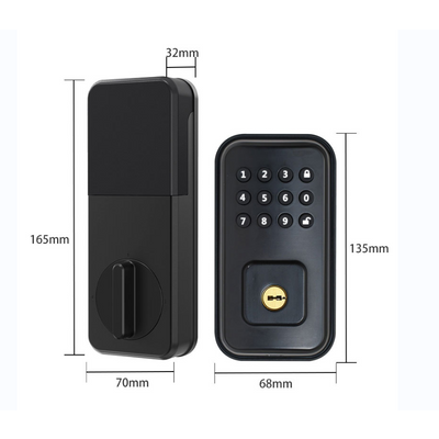 A1 100 user codes keyless entry auto locking electronic keypad deadbolt smart lock