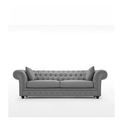 Living room furniture fabric chesterfield sofa and sectional home sofa with high density foam.