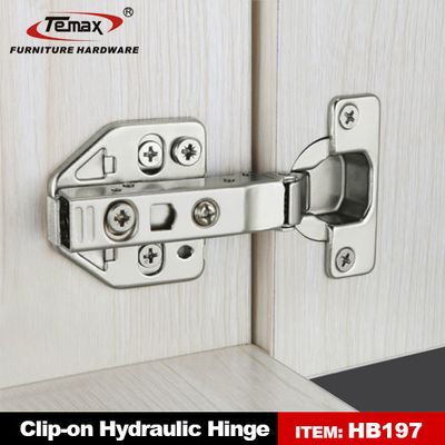Temax 3D soft closing hydraulic cabinet door hinge HB197