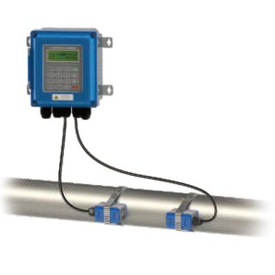 Clamp on ultrasonic water flow meter