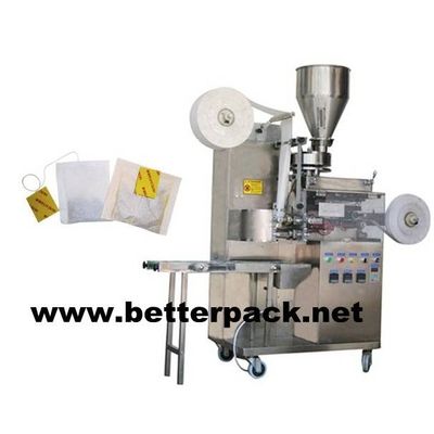 Tea bags packaging machines with string and tag