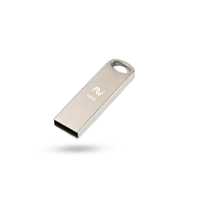 64G USB 2.0 U Disk Memory Flash Drive File Storer for PC Silver