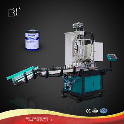 Factory sale full automatic tin can sealing machine