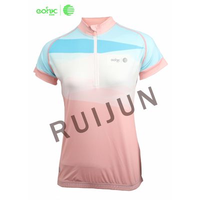 High Quality Short Sleeve Cycle Shirt Bike top Customize Bicycle wear & Cycling Jersey for Women