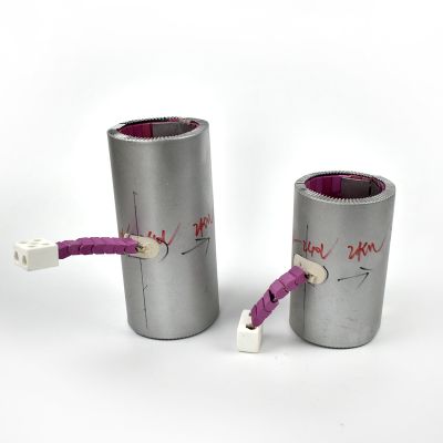 Laiyuan 2KW High Temperature Heating Element Insulator Ceramic Band Heater with Square Ceramic Conne