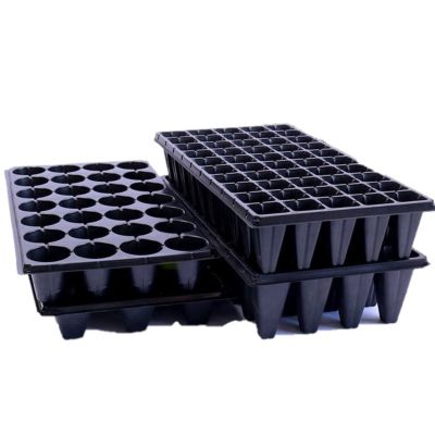 Seed Starter Tray Black Plastic Seedling Tray