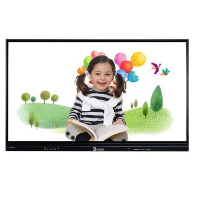 75 Inch Ultra HD 4K Interactive Touch Screen Monitor Smart Board TV With PC All In One