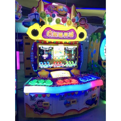 Hot Sale Crazy Toy Coin Operated Video Tickets Redemption Game Machine
