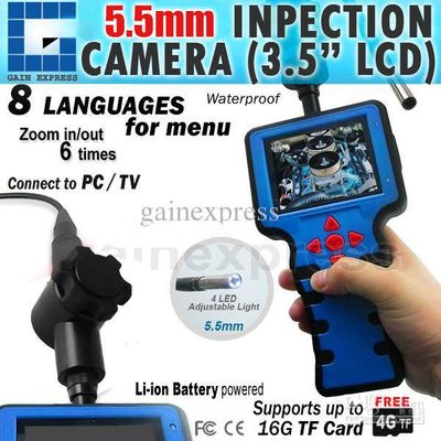 C0588DR_1M Industrial Rotation Endoscope 1M with 5.5mm Camera