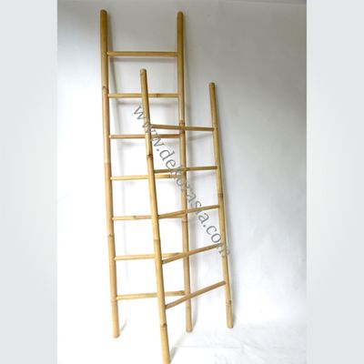 Bamboo Ladder Long Lasting Easy to Use Superb Design Lightweight Attractive Pattern, Bamboo Stand