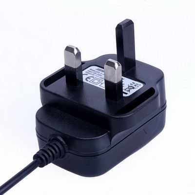 AC100V-240V to DC 5V 1.5A BS Plug Power Supply Adapter Wall Charger DC 5.5mm x 2.1mm 1500mA