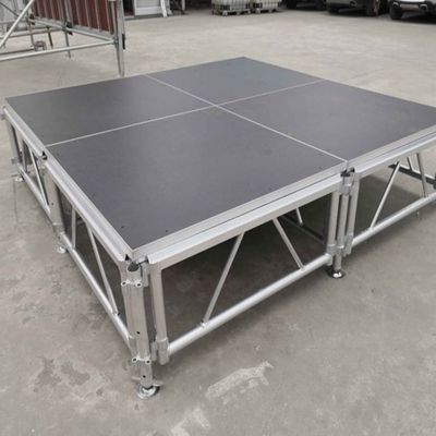Dragonstage Concert Stage Equipment Aluminum Stage Portable Mobile Stage 24x24ft H 0.6-1m