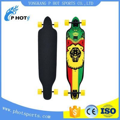 41 inch long board skateboard 9 layer Chinese Maple skate board skateboard deck printing