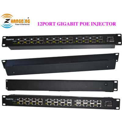 12port gigabit passive POE injector module