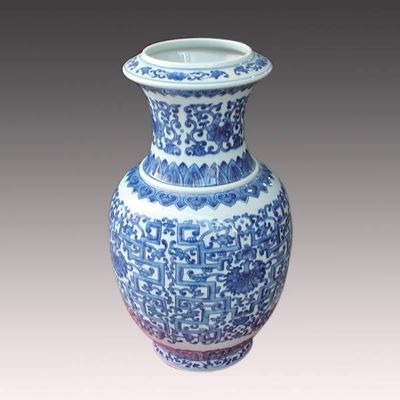 ancient style glazed high quality vase ceramic antique for art collect