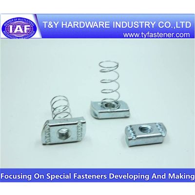 stainless steel spring nuts