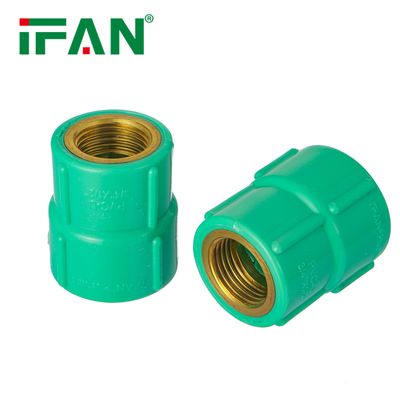 IFAN BSP Thread Fittings 90 degree Pvc Elbow Fitting Thread Elbow Tee Socked with Brass Pvc Fittings