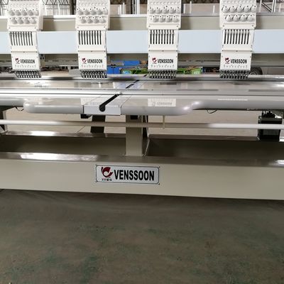 VENSSOON Brand Flat Embroidery Machine 11 Heads Computerized Flat Machine High Speed