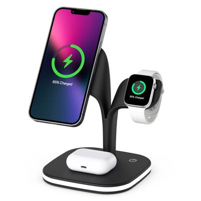 High Quality Fast Charge Durable Using Various Phone Wireless Charger 3 in 1 Wireless Adapter Stand