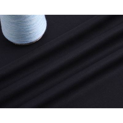Customized Italian Polyester Viscose TR Suiting Fabric With Selvage