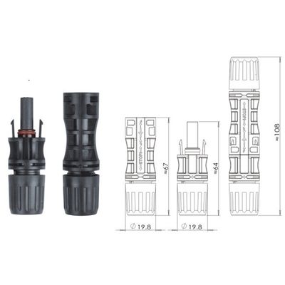Solar PVC Cable Connector-DC type