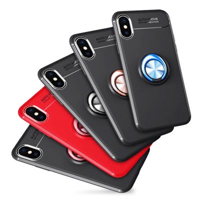 Ring Kickstand Mobile Phone X Case For Iphone 7 7Plus Case 8 Plus Case