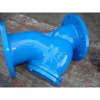 Iron and ductile iron Y strainer