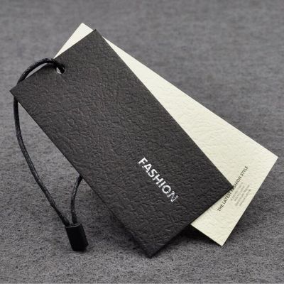 High Quality White Hang Tag for Garment Suit