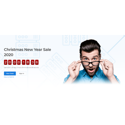 Christmas & New Year 2020 Web Hosting Deals up to 50% OFF