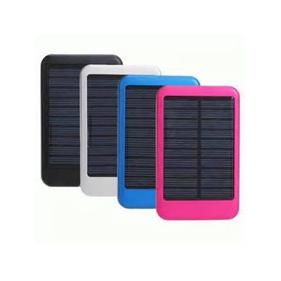 solar power bank charger best quality 6000mah for mobile phone/iPhone/iPad