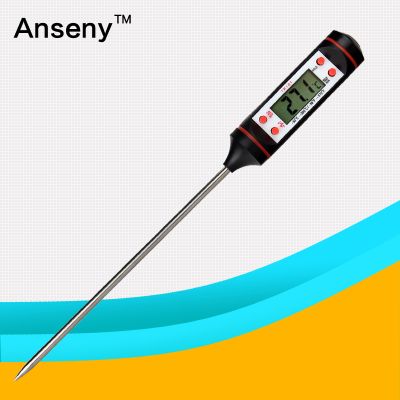LCD liquid food thermometer/probe meat BBQ digital thermometer