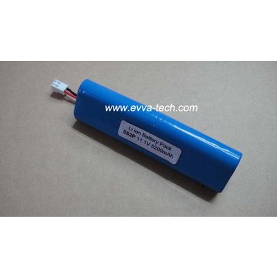 Battery Pack with 18650 11.1V 5200mAh 3S2P