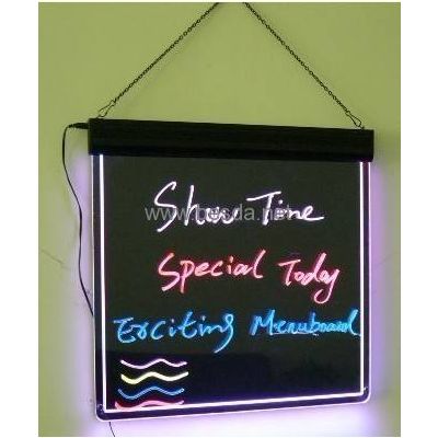 7colors advertising LED crystal writing board WB-01