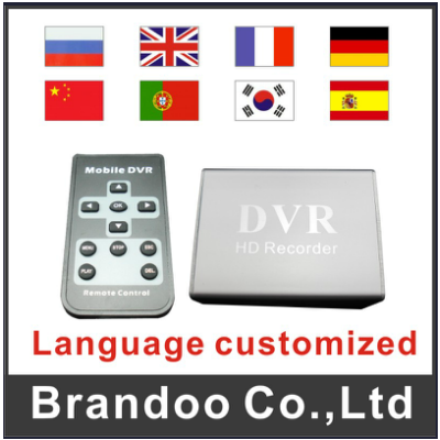 1 Channel DVR, Top Box Recorder, Support 64GB SD Card