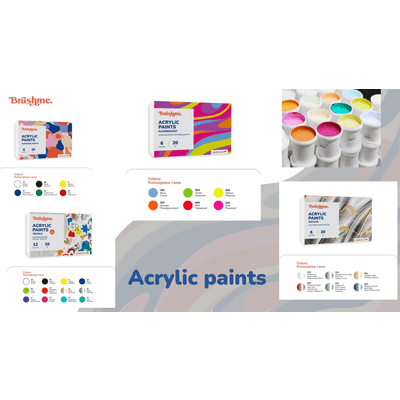 Acrylic paints