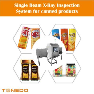 TTX-12K120 Single Beam X-Ray Inspection System for Canned Products      X Ray Machines