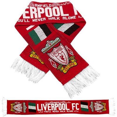 knitted football scarf for fans