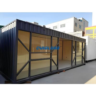 Quickly built container room office building color steel house customization