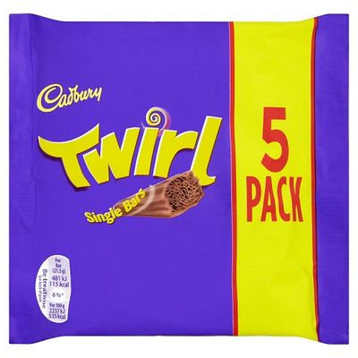 Cadbury Twirl 5 Pack 107g