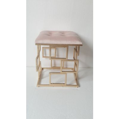 classical metal dressing velvet table stool bedroom stool