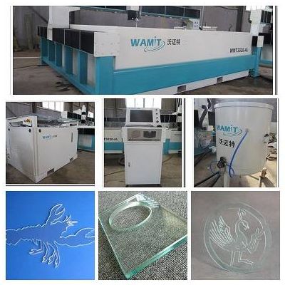 20003000mm Water jet Cutting Machine for Glass/Plastic/Marble/Metal/Leather/Stone with CE