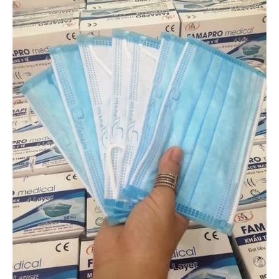 4 LAYERS DISPOSABLE MEDICAL MASK - Famapro Nam Anh