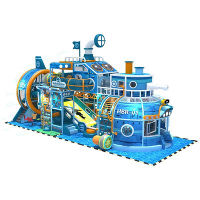 Customized Themed Submarine Indoor playground Soft Play Structure