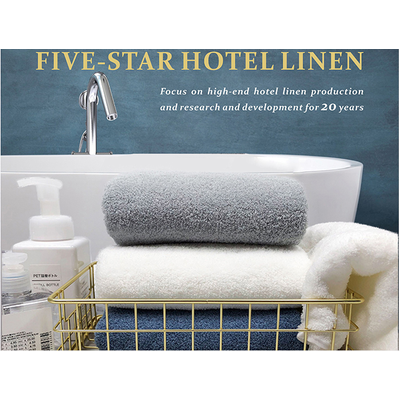 5 Star hotel 16s 21s Custom Logo Turkish 100% Cotton White Face Bath Hand Spa towels for hotel