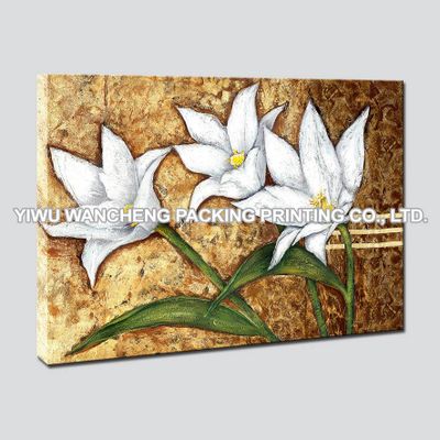 Giclee Printed Canvas Flower Oil Painting