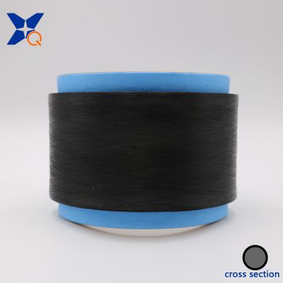 XTAA200 Black carbon inside conductive nylon filaments 60D/9F Anti-static Yarn
