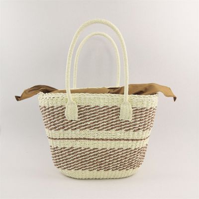 Paper straw bags beach woven bag