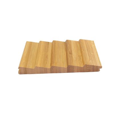 Durable Solid Bamboo Plywood , Bamboo Triangle Wall Panel