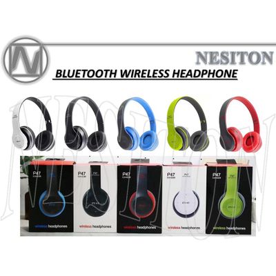Hot sales P47 headphones BT 5.0 wireless multicolour headset with good prices